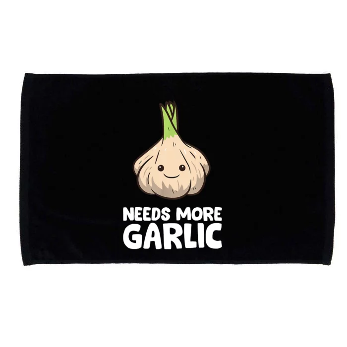 Needs More Garlic Love Garlic Microfiber Hand Towel