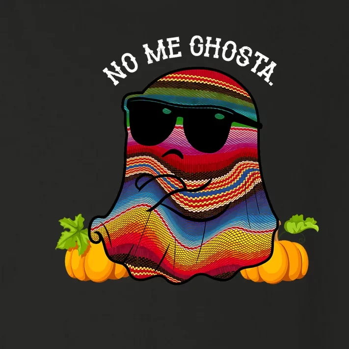 No Me Ghosta Funny Mexican Halloween Ghost Boo Mexico Toddler Long Sleeve Shirt