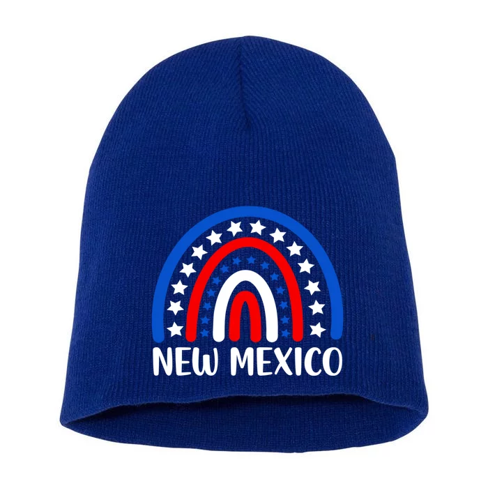 New Mexico Gift I Love New Mexico Usa Gift Short Acrylic Beanie