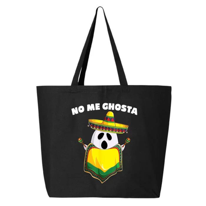 No Me Ghosta Gusta Funny Mexican Halloween 25L Jumbo Tote