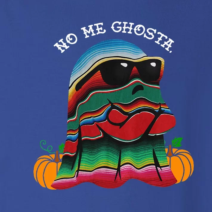 No Me Ghosta Funny Mexican Halloween Ghost Toddler Long Sleeve Shirt