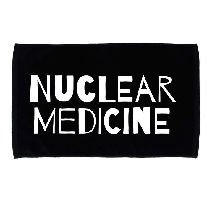 Nuclear Medicine Gift Microfiber Hand Towel