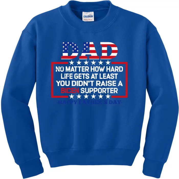 No Matter How Hard Life Gets At Least Kids Sweatshirt