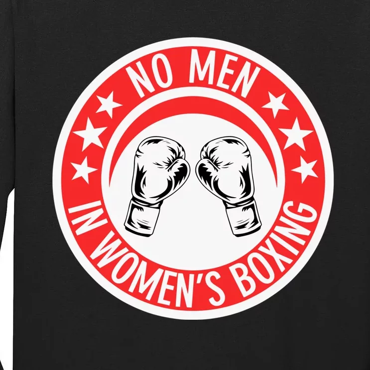 No Man In Women Boxing Tall Long Sleeve T-Shirt