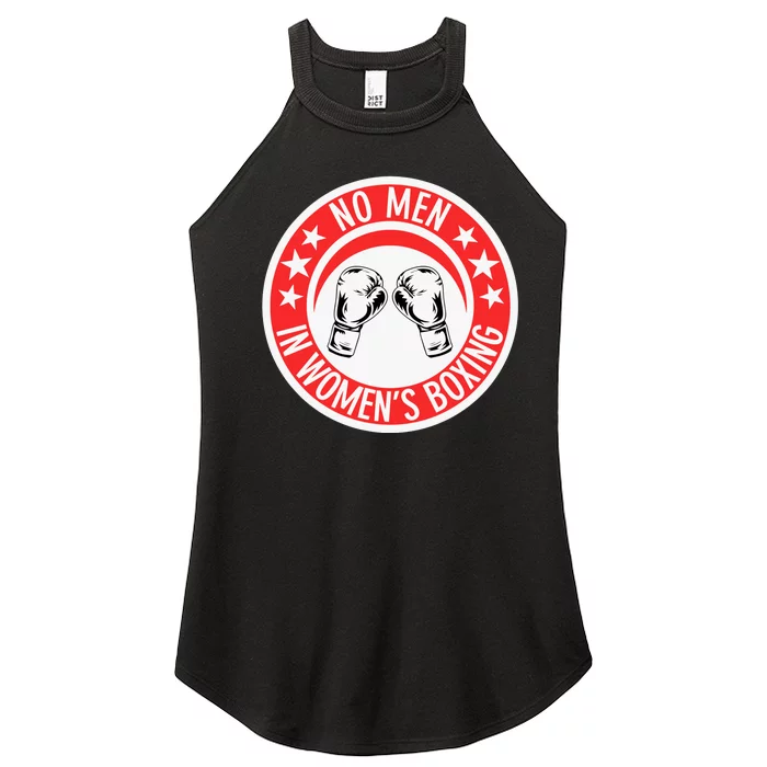 No Man In Women Boxing Women’s Perfect Tri Rocker Tank