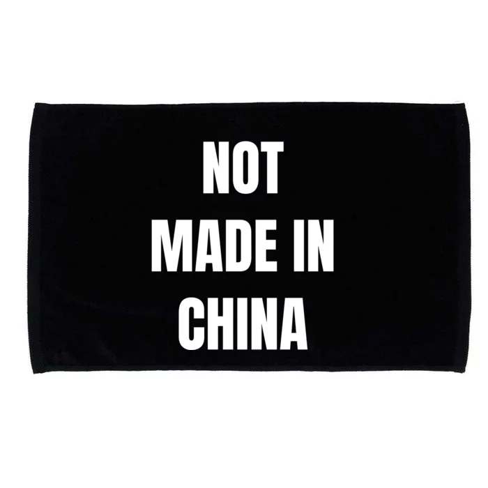 NOT MADE IN CHINA Microfiber Hand Towel