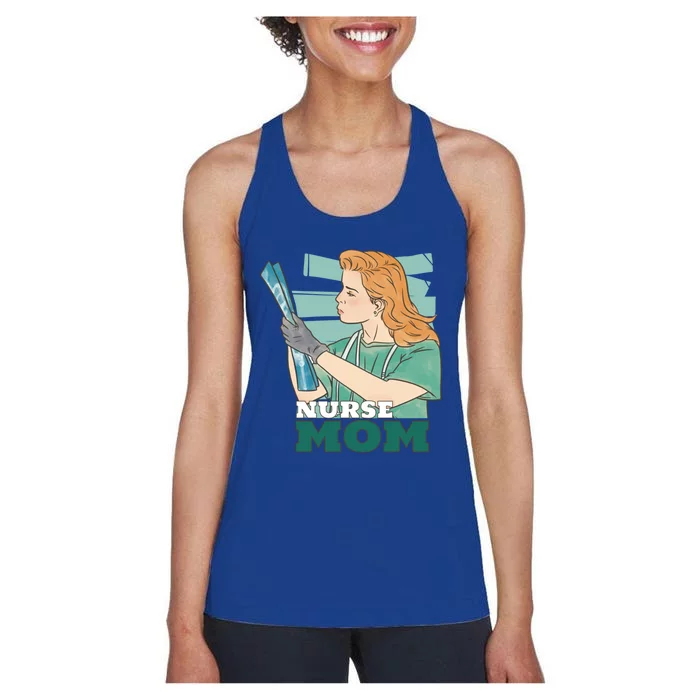 Nurse Mom Job Gift Women's Racerback Tank