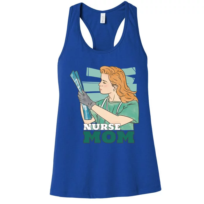 Nurse Mom Job Gift Women's Racerback Tank