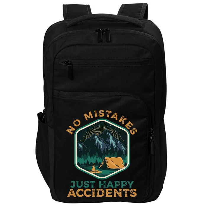 No Mistakes Just Happy Accidents Impact Tech Backpack