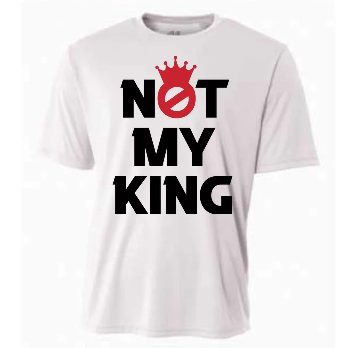 Not My King (Charles III) Cooling Performance Crew T-Shirt