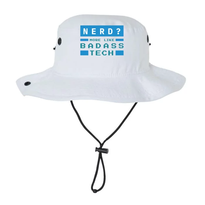 Nerd More Like Badass Tech Legacy Cool Fit Booney Bucket Hat