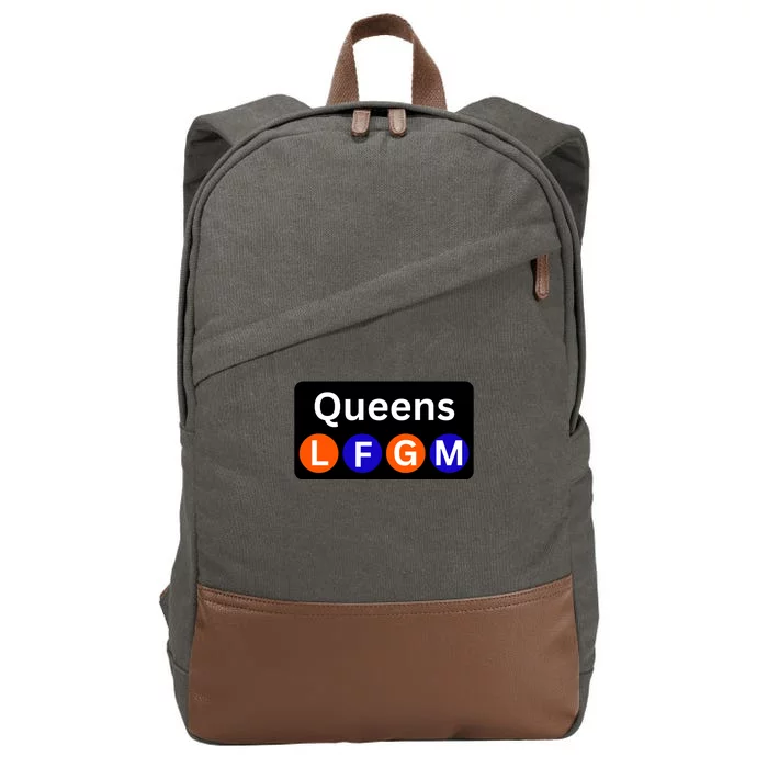 Ny Mets Lfgm Queens Cotton Canvas Backpack