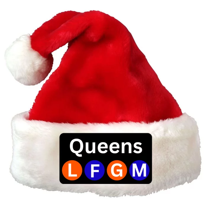 Ny Mets Lfgm Queens Premium Christmas Santa Hat