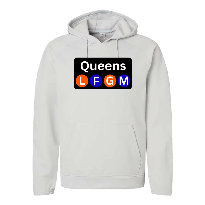 Ny Mets Lfgm Queens Performance Fleece Hoodie