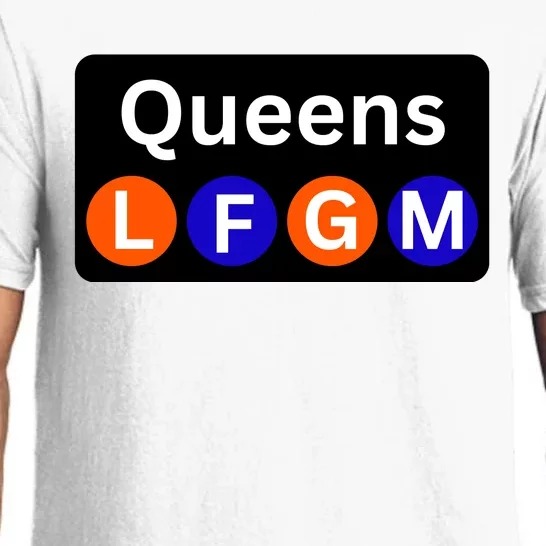 Ny Mets Lfgm Queens Pajama Set