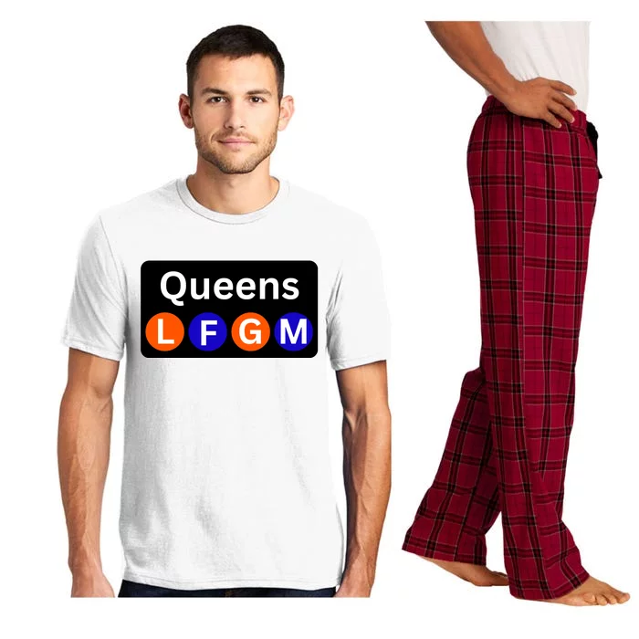 Ny Mets Lfgm Queens Pajama Set