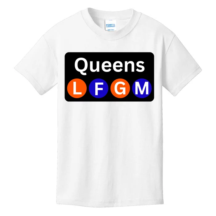 Ny Mets Lfgm Queens Kids T-Shirt