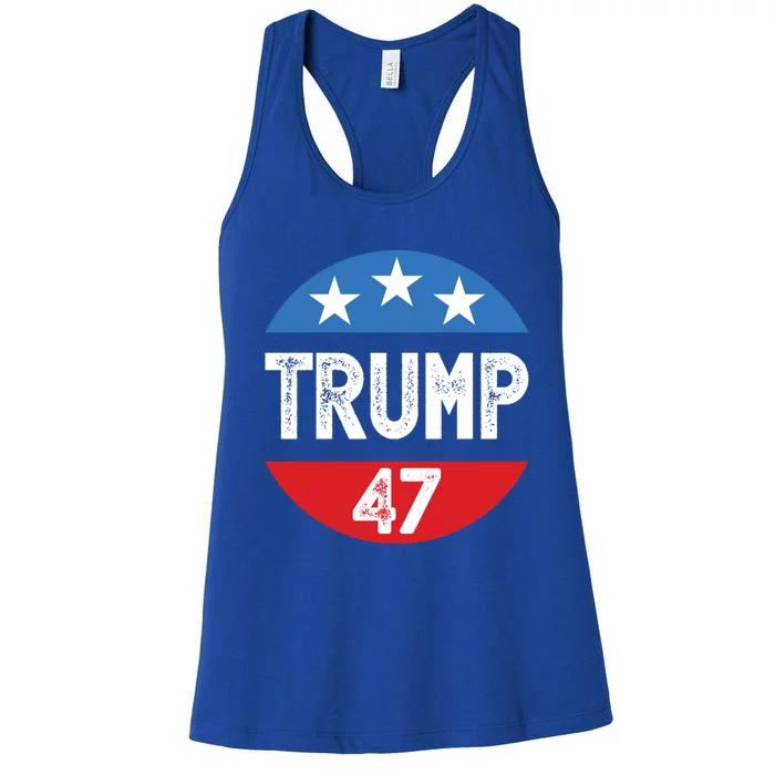 Nice Miss Me Yet Trump Trump For President 2024 Great Gift Women's Racerback Tank