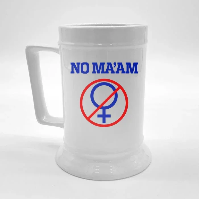 No MaAm Married With Children No MaAm Front & Back Beer Stein