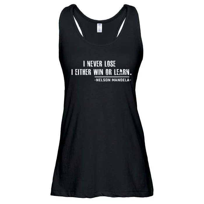 Nelson MandelaS Motivational Ladies Essential Flowy Tank