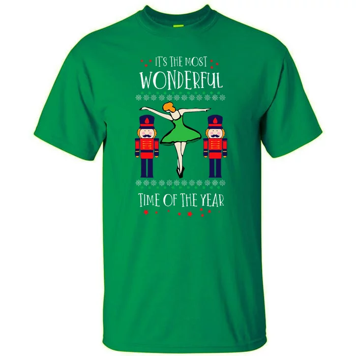 Nutcracker Mom Most Wonderful Tome Of The Year Ballet Xmas Tall T-Shirt