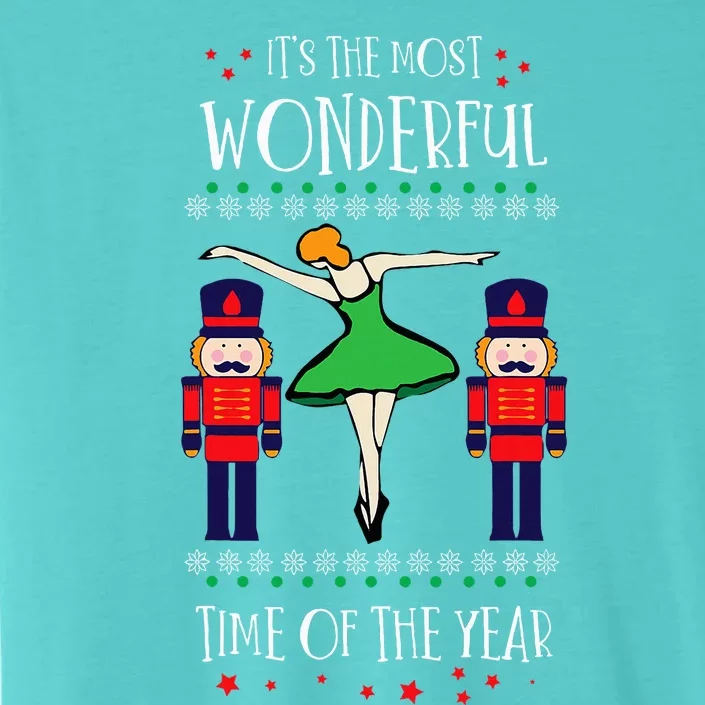 Nutcracker Mom Most Wonderful Tome Of The Year Ballet Xmas ChromaSoft Performance T-Shirt