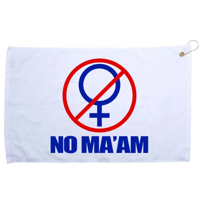 No MaAm Married With Children No MaAm Grommeted Golf Towel