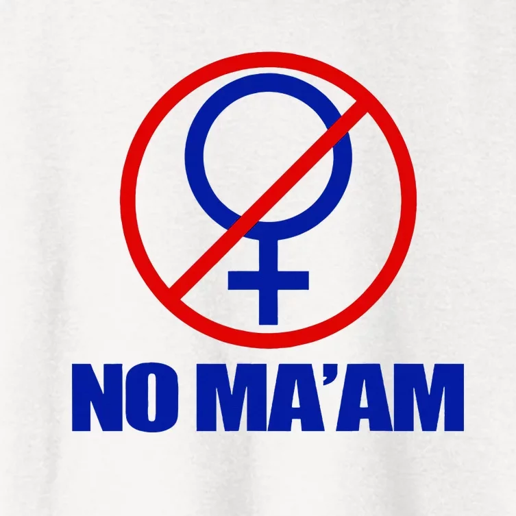 No MaAm Married With Children No MaAm Women's Crop Top Tee