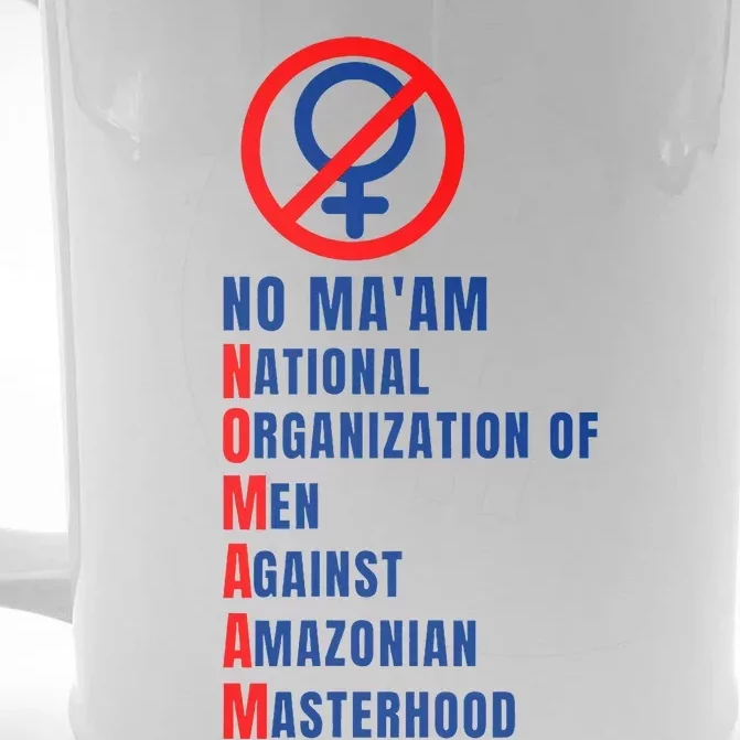 No MaAm Married With Children No MaAm Front & Back Beer Stein