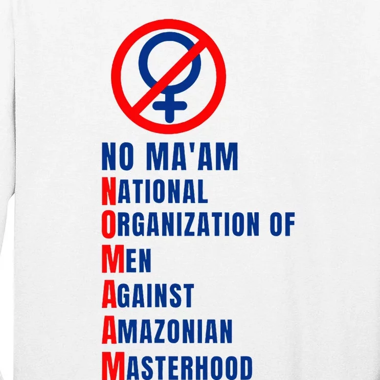 No MaAm Married With Children No MaAm Tall Long Sleeve T-Shirt