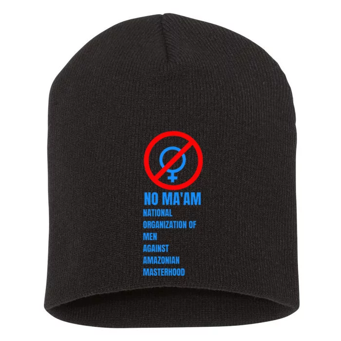 No MaAm Married With Children No MaAm Short Acrylic Beanie