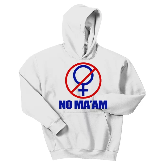 No Maam Married With Children No MAAM Kids Hoodie