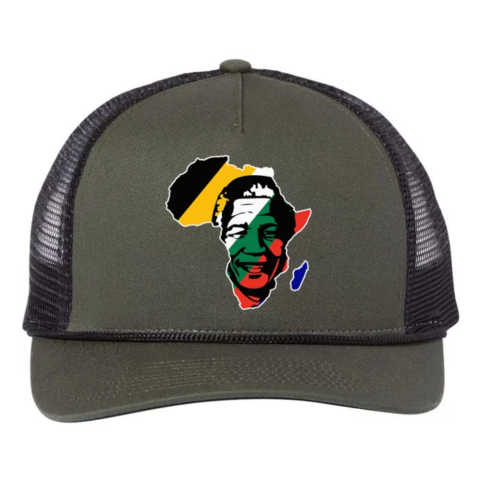 Neslon Mandela Retro Rope Trucker Hat Cap