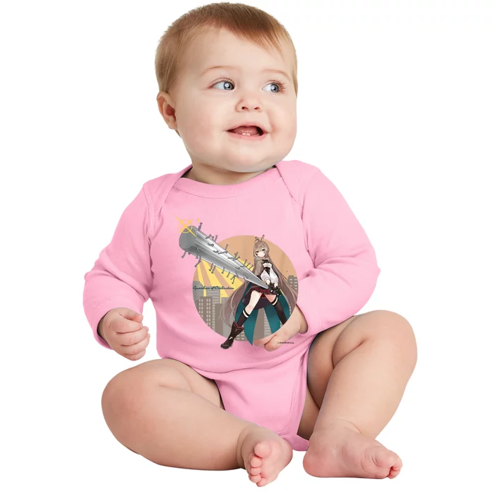 【Nanashi Mumei】holo No Graffiti Greatest Moments Baby Long Sleeve Bodysuit