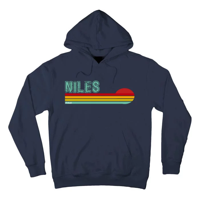 Niles Michigan Tall Hoodie