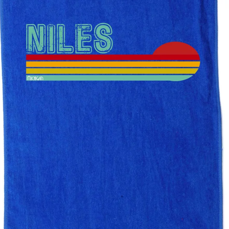 Niles Michigan Platinum Collection Golf Towel