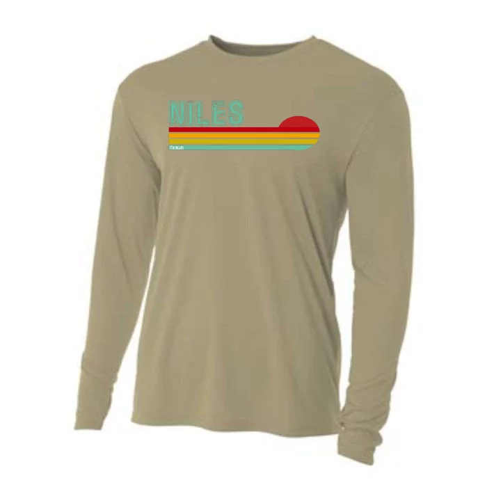 Niles Michigan Cooling Performance Long Sleeve Crew