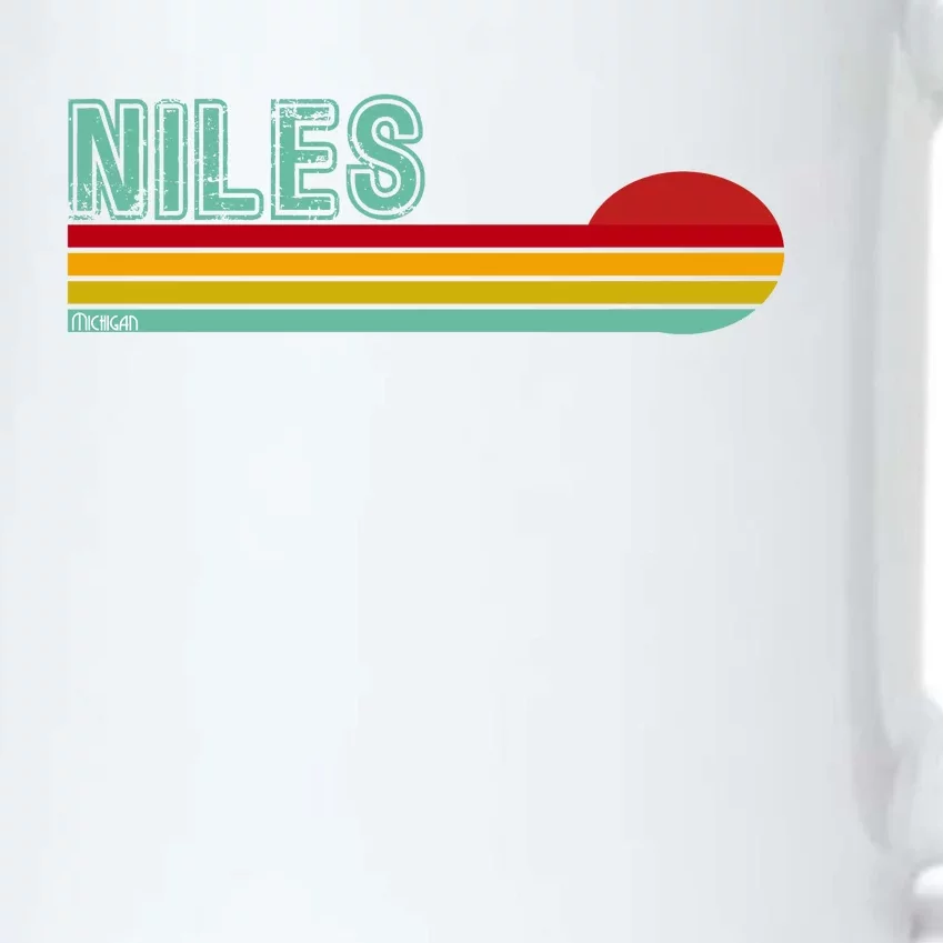 Niles Michigan Black Color Changing Mug