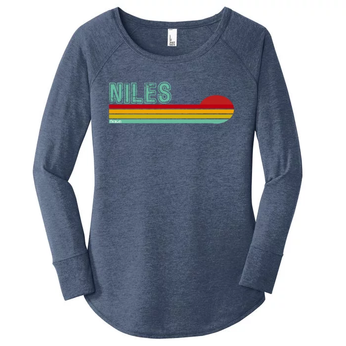 Niles Michigan Women's Perfect Tri Tunic Long Sleeve Shirt