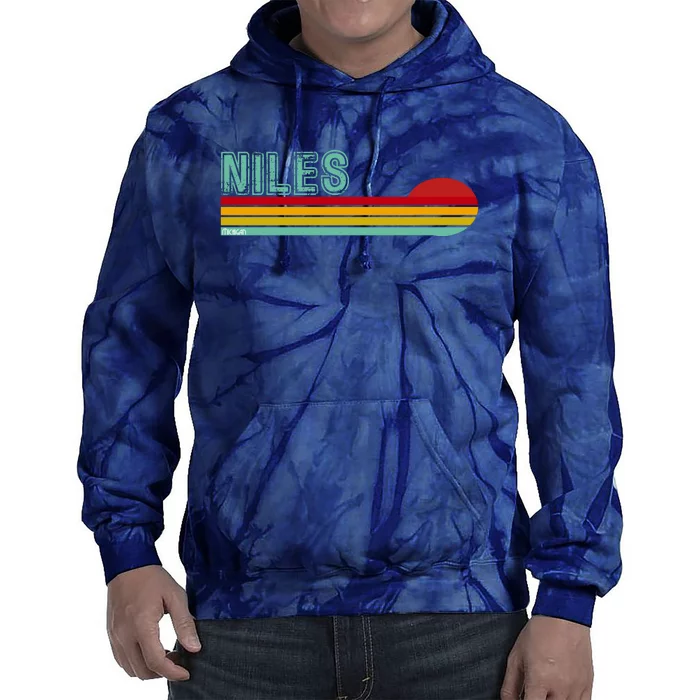 Niles Michigan Tie Dye Hoodie