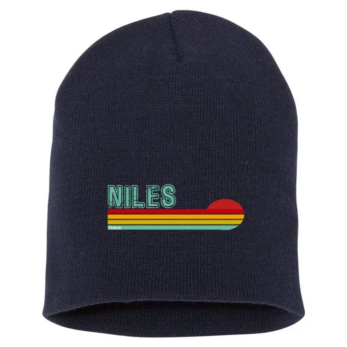 Niles Michigan Short Acrylic Beanie