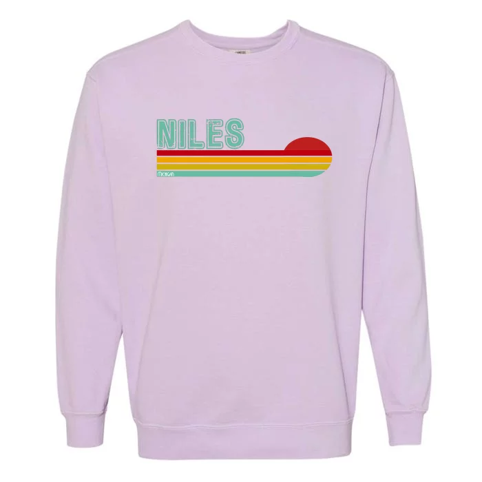 Niles Michigan Garment-Dyed Sweatshirt