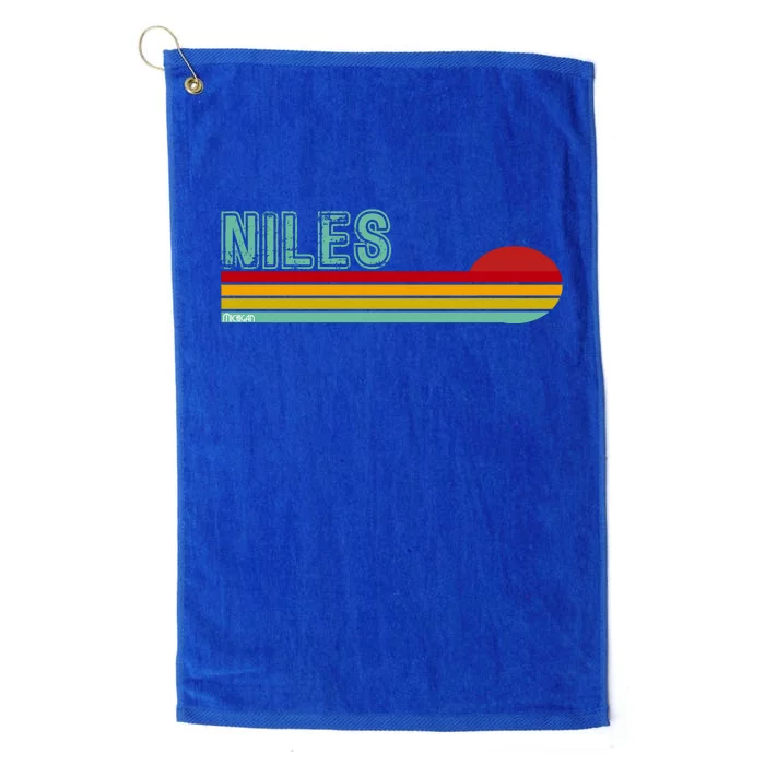 Niles Michigan Platinum Collection Golf Towel