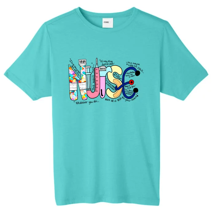 Nurse Meaning Nurse Registered Happy Labor Day Labour Day Gift ChromaSoft Performance T-Shirt