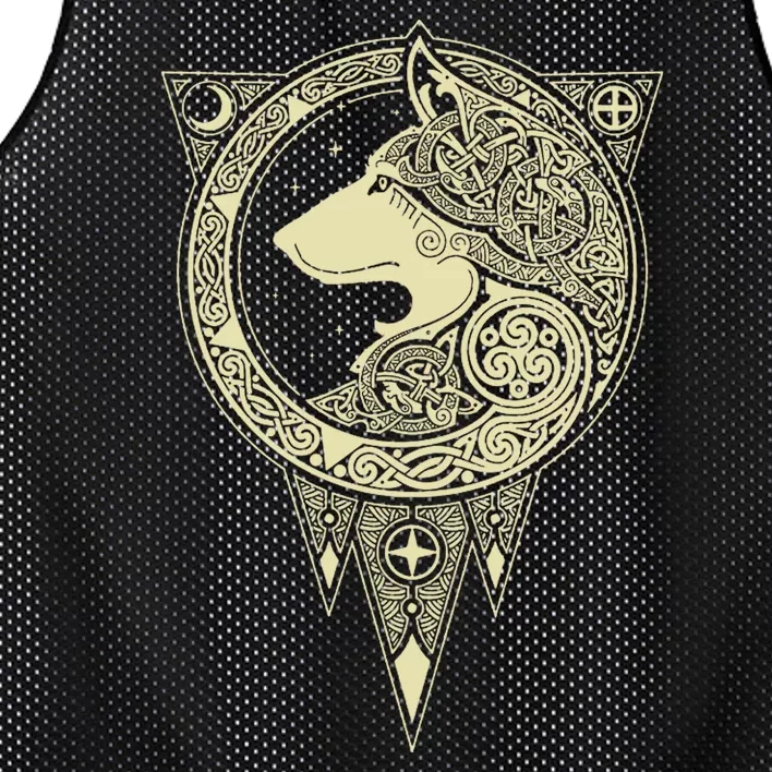 Norse Mythology Mesh Reversible Basketball Jersey Tank