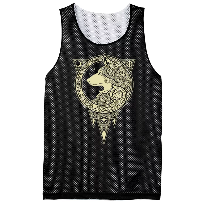 Norse Mythology Mesh Reversible Basketball Jersey Tank