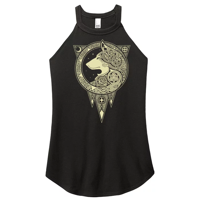 Norse Mythology Women’s Perfect Tri Rocker Tank