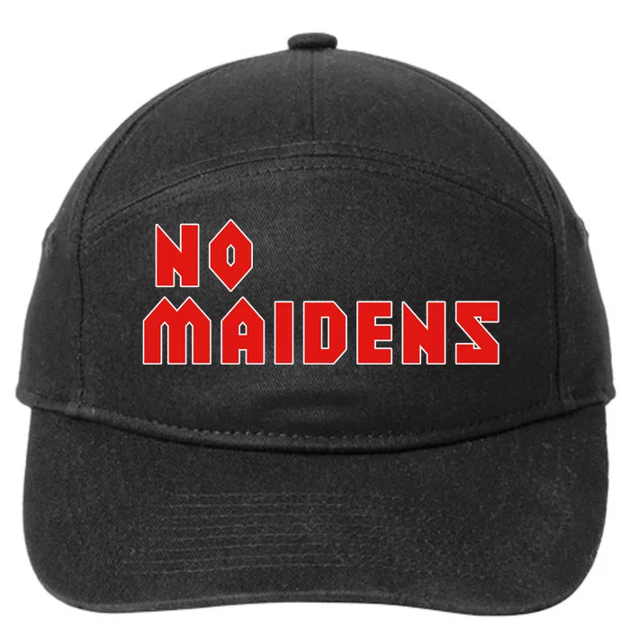 No Maidens 7-Panel Snapback Hat