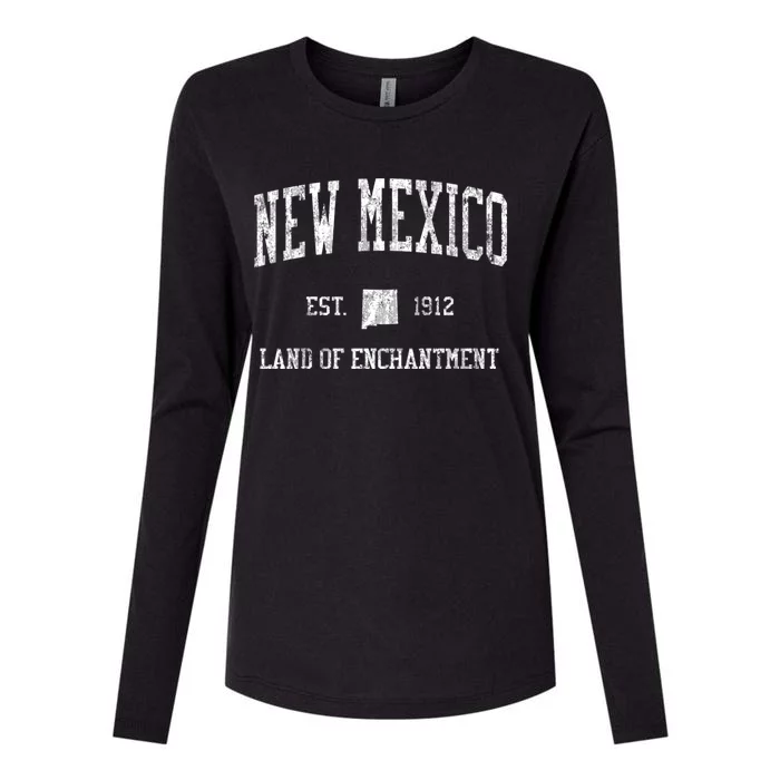 New Mexico Womens Cotton Relaxed Long Sleeve T-Shirt