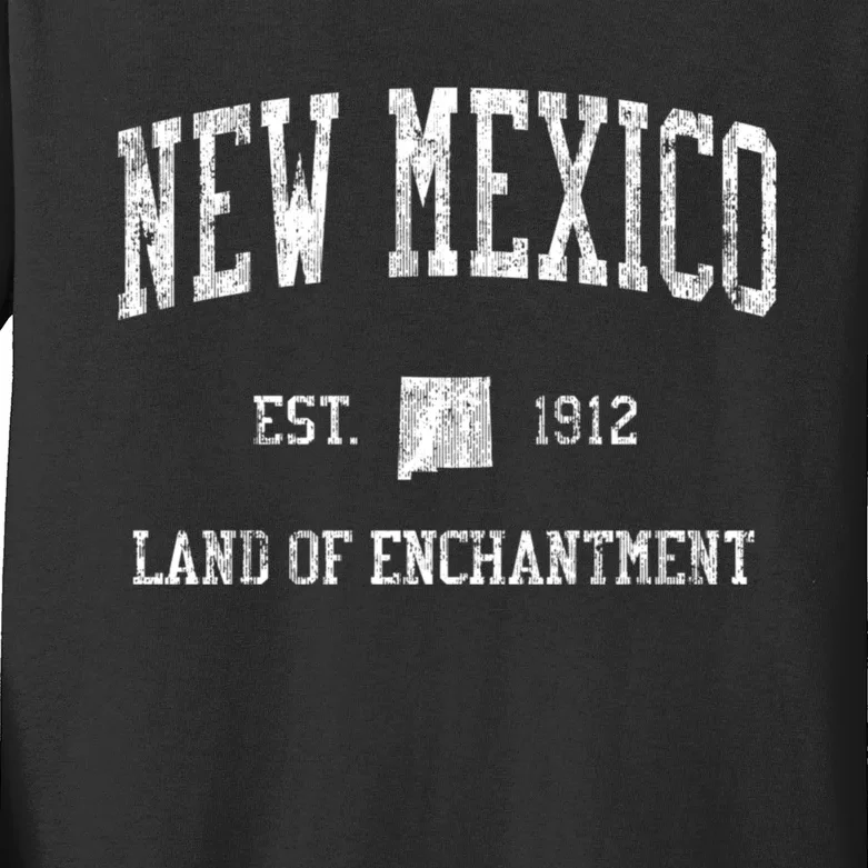 New Mexico Kids Long Sleeve Shirt